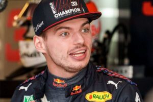 Il pilota olandese Max Verstappen