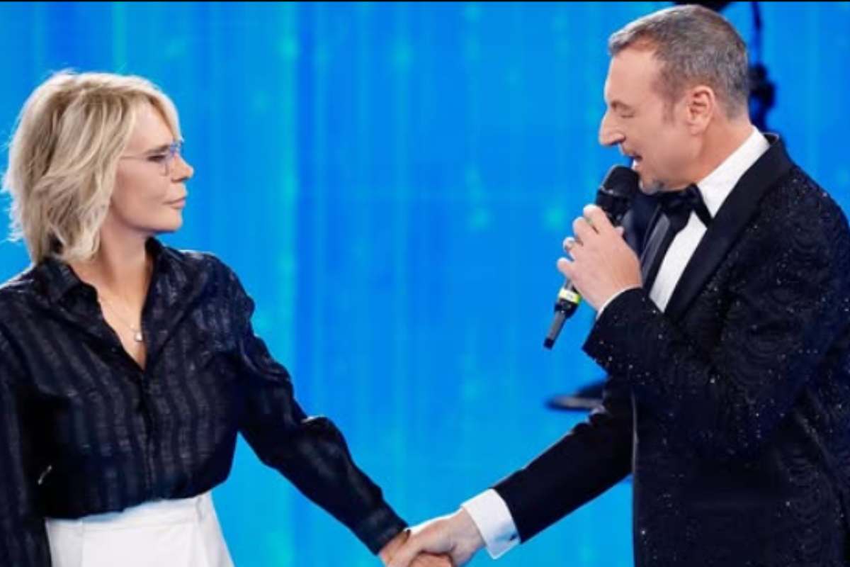 maria de filippi e amadeus